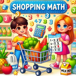 Printable Shopping Math Worksheets